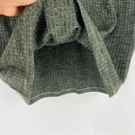 Levi's  90's Olive Green Marled Ribbed Knit‎ Scoop Neck Short Sleeve Tee Size XL Photo 4