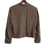 Talbots  Women Silk Top Jacket 4 Career Classic Quiet Luxury Mature Old Money NEW Photo 2