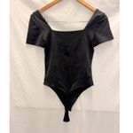 Babaton  Original Contour Squareneck Bodysuit Small Black Photo 2