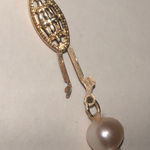 Elegant 14kt Gold Clasp Genuine Pale Pink Pearl Necklace Photo 6