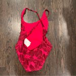 Proenza Schouler NWT  Pink Floral One Piece Swimsuit Size Medium Retail $300 Photo 5