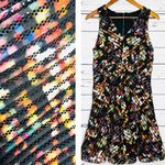 Mossimo Rainbow Multicolor Sleeveless Skater Dress Size Small Photo 1