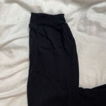 W By Worth WHO WEAR WHAT WHEN WHERE‎ 1/2 Sleeve Black Ribbed Top Flowy Extra Small XS Photo 2