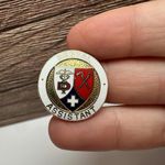 Dental Assistant Emblem Health Badge Brooch Pin Enamel & Gold Tone Photo 0