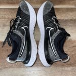 Nike  Womens React Infinity Run FK 2 Oreo Sneaker Shoes Black White Size 7.5‎ Photo 4