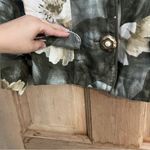 Petite Sophisticate VTG ‎ 8 floral jacket Blazer Brown Tan Photo 3