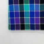 90s Harold’s Womens Purple Green Vintage Plaid Skirt bright academia Size 4 Blue Photo 2