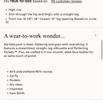 J.Crew  Kate Black Faux Leather Pants Photo 3