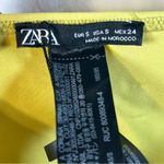 ZARA  Bright Yellow Swimwear Bottoms New Size Small Photo 4