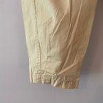 ZARA  Tan Khaki Cream Tan Cropped Barrel Leg Pants Cotton Boho Women's size XS Photo 3