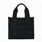 ZARA FABRIC MINI TOTE BAG PERSONALIZED JL Photo 0
