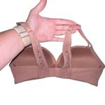 Aerie  Wireless Lightly Lined Lace Back Double Straps Bra Brown‎ Women Size 38D Photo 1