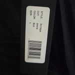 Bebe NWT  701782A Mesh Long Sleeve Vneck Illusion Midi Dress Black Size Large Photo 2