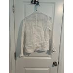 Cynthia Rowley  White Linen Jacket – Size Small Photo 4