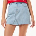 PacSun Light Wash Denim Skirt  Photo 0