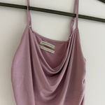 Urban Outfitters  Satin Cropped Cowl Neck Tank Photo 0