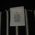 Roz & Ali  Striped Ruched Sweater Photo 6