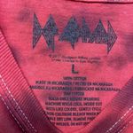 Urban Outfitters Def Leppard Pyromania 83' tour long sleeve tiedye tshirt size large Photo 4