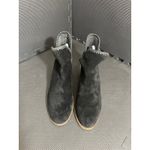 FRYE and CO Womens‎ Phoebe Braid Bootie Suede Leather Split Ankle Boots US 10 Black Photo 1