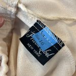 PRIVATE LABEL (New York) Vintage Pull On Dress Pants w Flared Bottom Cream Photo 2