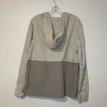 Thread & Supply Windbreaker Hooded Anorak Jacket Size L Pockets Running Athletic Gray Size L Photo 1