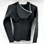 Arc'teryx Hoodie Performance Long Sleeve Top Fitted Outdoor Gray Aqua Small Photo 5