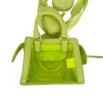 Steve Madden Madden NYC Women's Mini Zipper Satchel with Embellished Pouch in lime green Photo 2