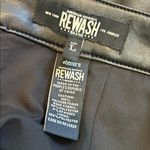 REWASH  Black Mini Skirt in Size Large Photo 5