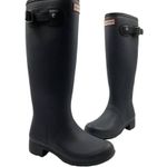 Hunter Original Tall Wellington Boots in Charcoal Grey NWOB Size 5 - 5.5 EU 36 Photo 1