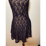 Bleuh Ciel Blue lace dress size small form fitting Photo 1