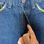 Levi's Vintage Levi’s 90s y2k 2000s straight leg Denim Jeans 25’ Rainbow Accents Photo 4