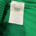 Marina Moscone Dress Womens Green Knit Sheath Maxi Large Photo 3