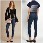 KHAITE Kassandra Skinny Jeans Dark Wash Photo 1