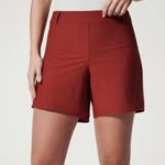 Spanx NWT SPANXSunshine Shorts, 6" COLOR: DARK CHERRY UPF 50+ Photo 4