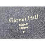 Garnet Hill  Maxi Dress Sleeveless Casual Knit Black‎ Dress Size S Photo 2