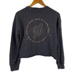 Peloton Women's Small Shine Crewneck Black Pullover Cycling Performance Apparel Photo 7