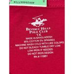Beverly Hills Polo Club Womens Rhinestone V Neck T Shirt FUSHIA PINK SZ 1X Plus Photo 3