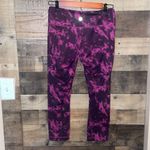Lululemon Wunder Under Crop II *Full-On Luon Breezie Regal Plum Black Photo 2