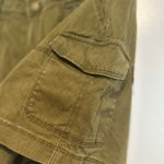 Natural Reflections Women’s Sz: 10  Army Green Cargo Shorts. Stretch Cotton. Photo 8