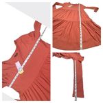 Wild Fable  Baby Doll * Ribbed * Knit * tiered* Low V * Dress Sz S NWT Photo 4