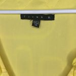 Tiana B  Yellow Sleeveless Sundress, Size 14 Photo 1