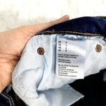 American Eagle  Blue Dark Wash Denim Mid Rise 3" Summer Classic Midi Shorts 4 Photo 4