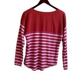 Tommy Hilfiger  Women‎ Top M Red Pink Multi Print Coastal Casual Preppy Travel Photo 1