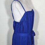 Gianni Bini Blue Sleeveless Midi Dress NWT Size Large Blue Wedding Guest Dress Photo 4