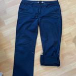 Gramicci Double Navy Pants with Adjustable Pant Legs size 12 Blue Photo 10