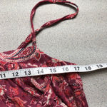 Knox Rose Paisley Print Ruffle Maxi Dress Sz M Photo 8