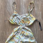 PacSun O’Neill pastel cut out open back mini dress XS NEW Photo 1