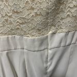 Dressbarn Cream Lace Dress Size 14 Photo 3