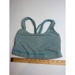 Lululemon  Sports Bra‎ Light Support Crisscross Back Teal Blue Activewear 6 Photo 1