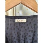 Khush Adhara Cheetah Print Deep V Neckline Front Tie Blouse Top Midi Dress L Size L Photo 6